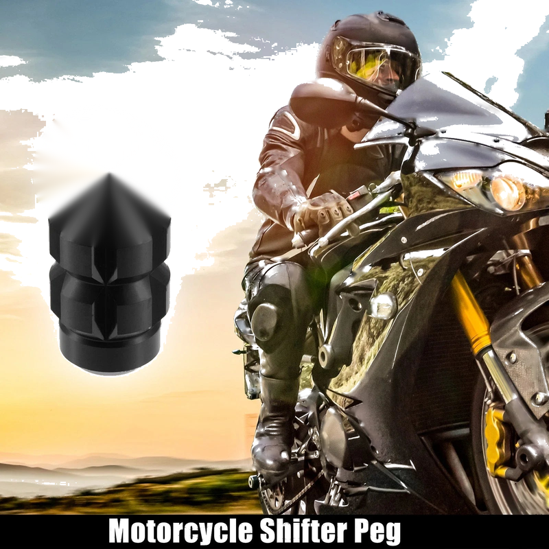 Harley-Davidson Black Shifter Peg with Raised Knob