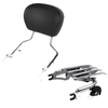 Harley Touring Road King Backrest Sissy Bar & Luggage Rack (09-25)