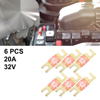 Cars, Trucks, Motorcycles, Boats Fuse / 6 x 20A AFS Mini ANL