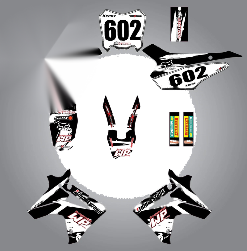 Honda CRF 110 (2013-2018) - Safari Style Stickers Custom Graphic Kit