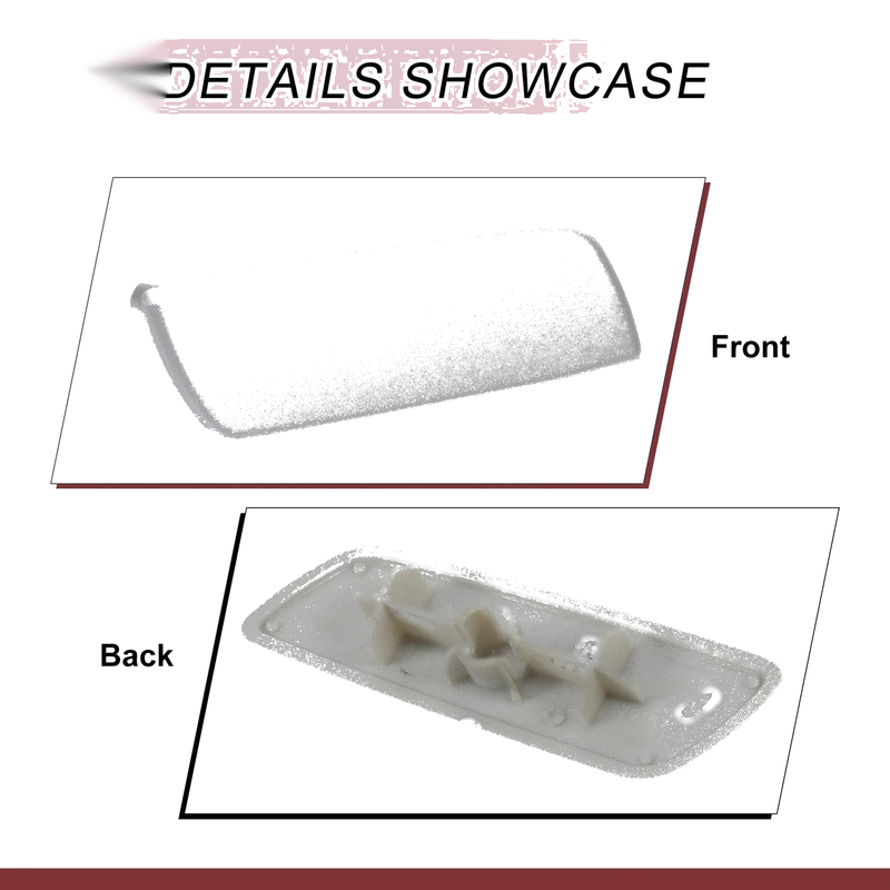 Lexus RX350 (2010-2013) - Silver Tone Front Right Washer Nozzle Cover