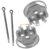 Honda TRX 250 300 400 450 700 Front Axle Nuts