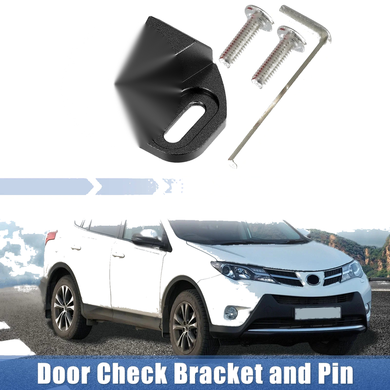 Toyota FJ Cruiser (2007-2014) Black Car Door Check Bracket Set
