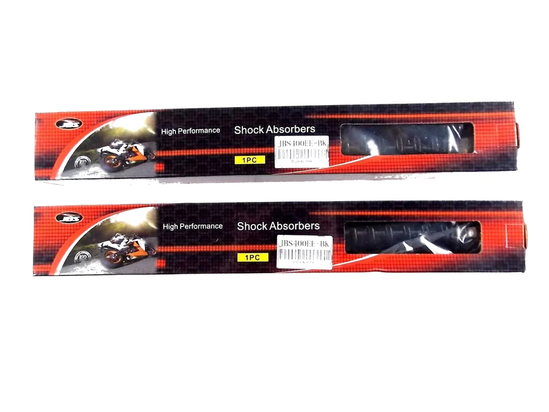 Honda XL100S 400mm Black/Chrome Rear Shock Absorbers