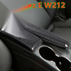 Benz E W212 Carbon Fiber Car Interior Armrest Storage Cover Trim Decor