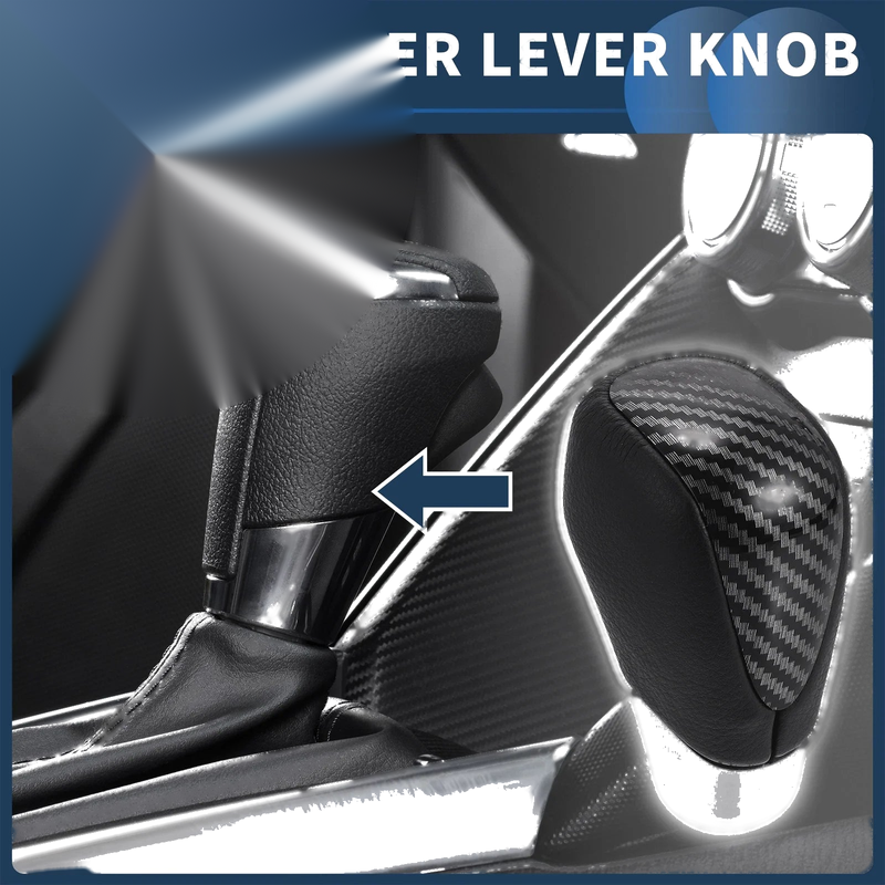 Toyota Alphard 200 Series Faux Leather Gear Shifter Knob (2011-2012)