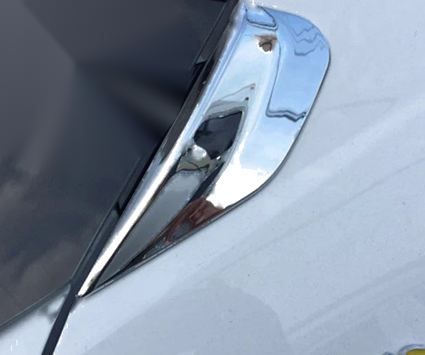 Opel Vauxhall Mokka Buick Encore 2 x Chrome Rear Window Trim (2013–2021)