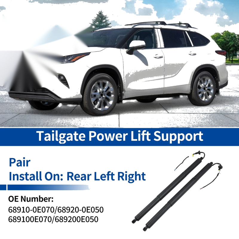 Toyota Highlander 2 x LH RH Tailgate Power Lift Support (2021–2023)