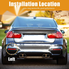 BMW X3 Left Side Rear Bumper Reflector Cover - (2015-2016)