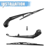 BMW X5 13" 16" Rear Windshield Wiper Blades (1999 - 2006)