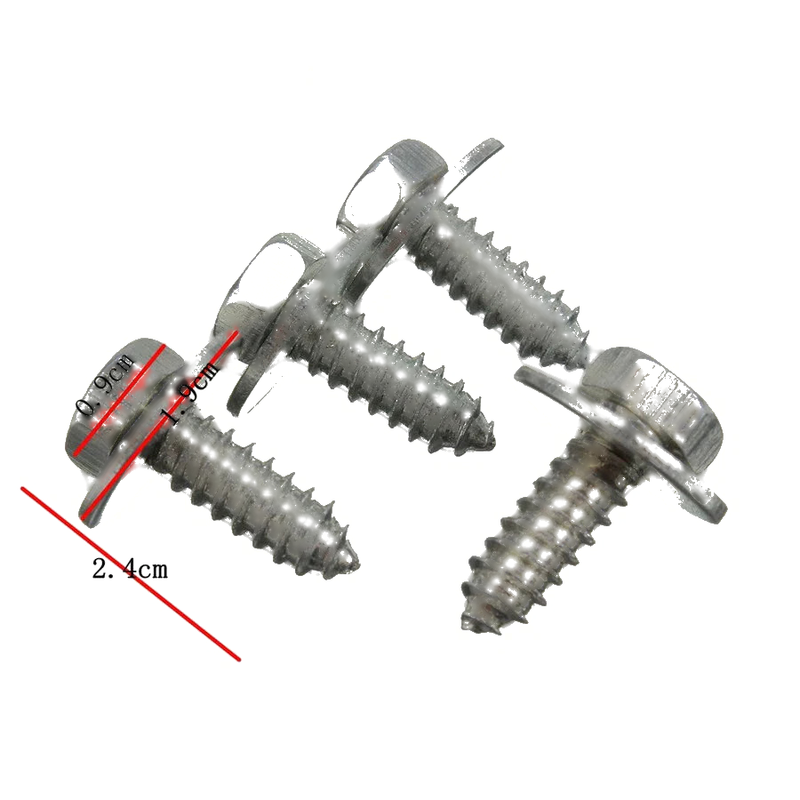 40x Engine Cover Clip Shield Guard Metal Screw Bolt Fastener