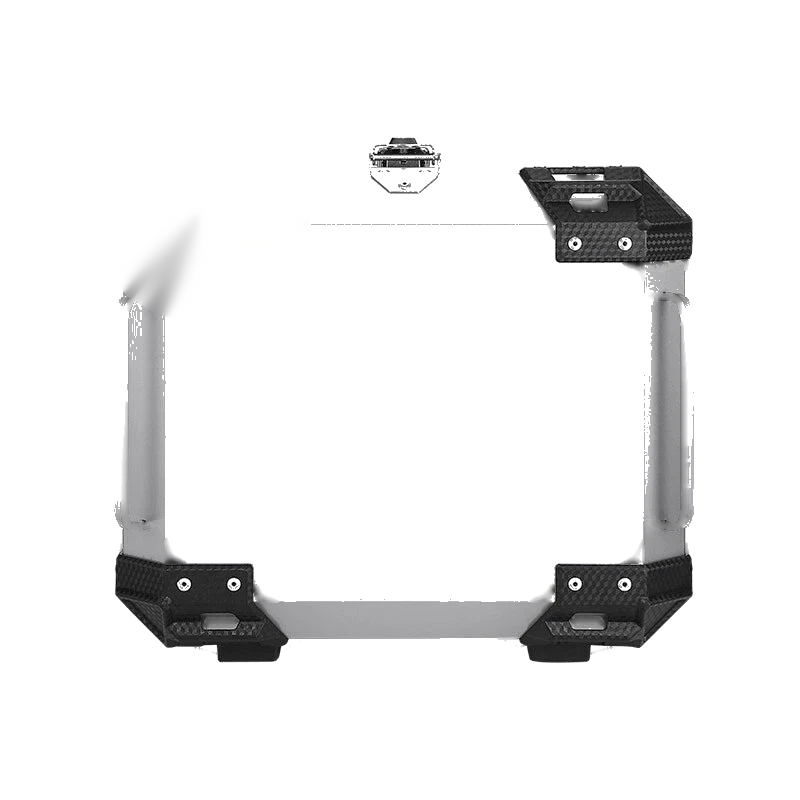 Scooter - Waterproof Silver 45L Motorcycle Top Box Rear Storage