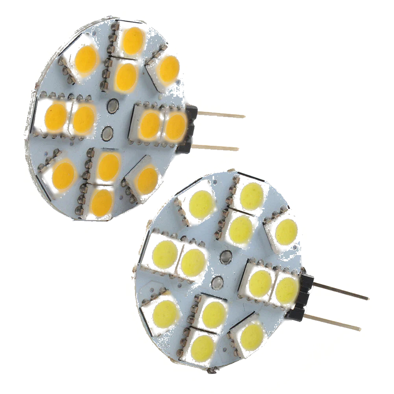 Indoor Car RV Landscape Trailer 5050 12 SMD G4 Socket Light Bulb