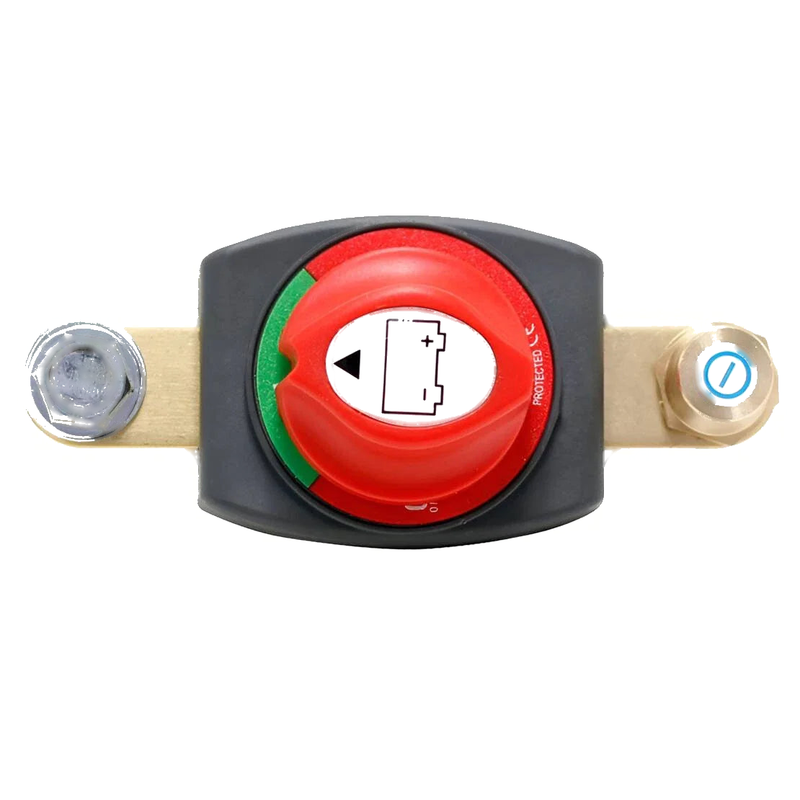 Car 12-48V 1pc Battery Disconnect Isolator Cut Off Switch (All Years)