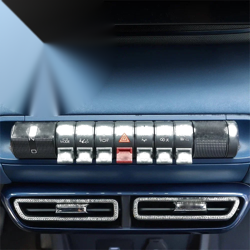 BYD Dolphin Air Conditioning Control Button Paddle Sticker Knob (2021-2023)