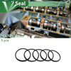 Make Model Oil Seal 98x108x6mm NBR Black 5 pcs