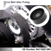 Porsche 911 (2009-2015) - Black 1 x Piece Drive Belt Idler Pulley