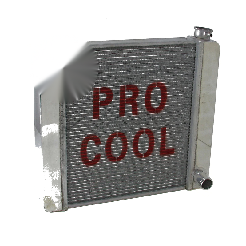 Chevy Ford Mopar GM Universal 24x19x2.2 Aluminum Radiator (N/A)
