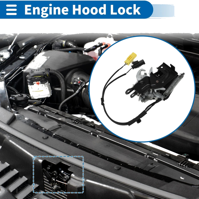 BMW 5 Touring G31 Hood Latch Assembly (2017-2023)
