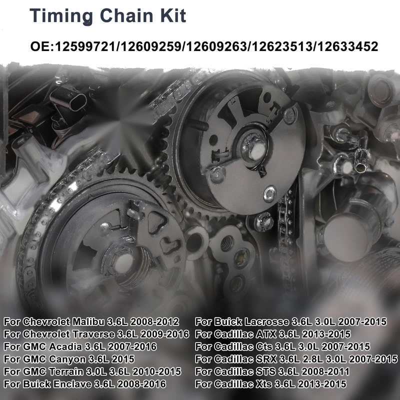 Chevrolet Camaro, GMC Traverse Timing Chain Kit