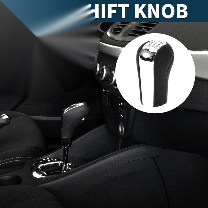 Toyota Corolla (1992-2013) Black Leather 6 Speed Manual Gear Shift Knob
