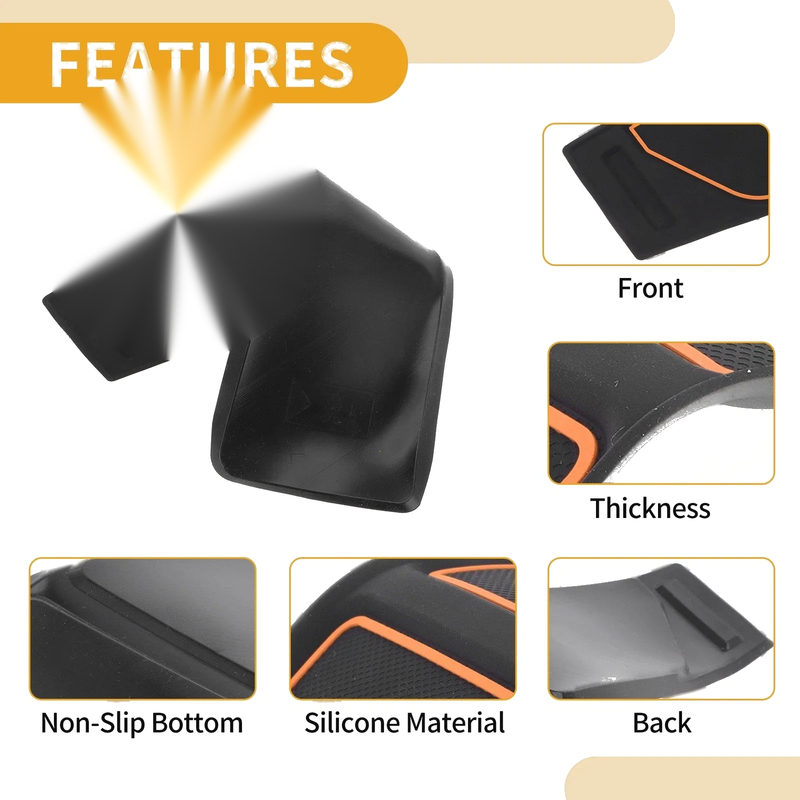 Ford Bronco Accessories 2021-2024 Black Orange 1 Set Dashboard Cover