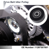 BMW 335 (2007-2013) Black 1 Pcs Drive Belt Idler Pulley