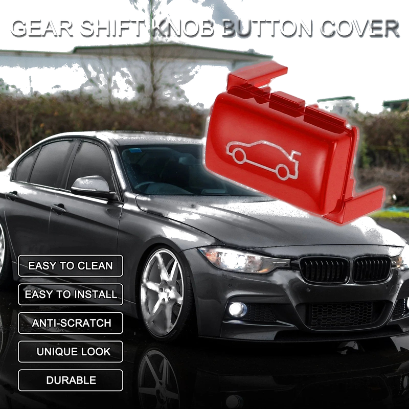 BMW 1 2 3 4 5 6 7 X1 X3 Series Red Tailgate Rear Trunk Switch Button Cover