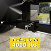 Tow Truck Dual 2" Trailer Hitch Receiver Rise Drop Extension Adapter 4000LB