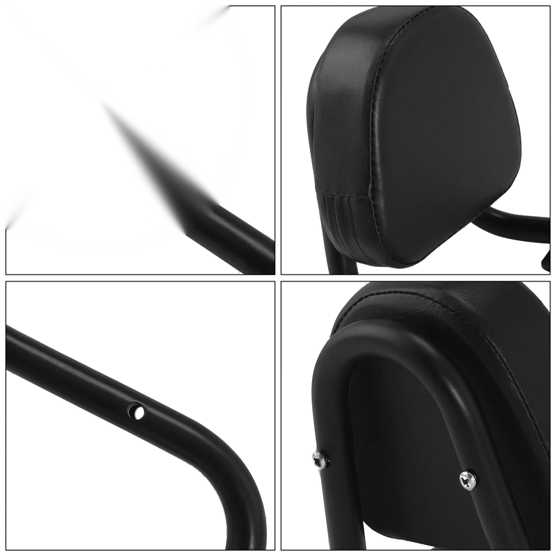 Honda Fury VT1300CX Black Sissy Bar Backrest Pad (2010-2025)