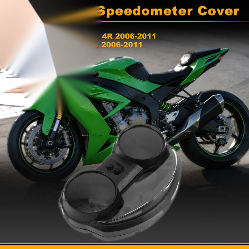 Kawasaki Ninja ZX14R Speedometer Gauge Cover / Plastic / (2006–2011)