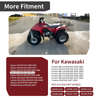 Kawasaki Prairie 400 Fuel Tank Cap Tube (1997-2002)
