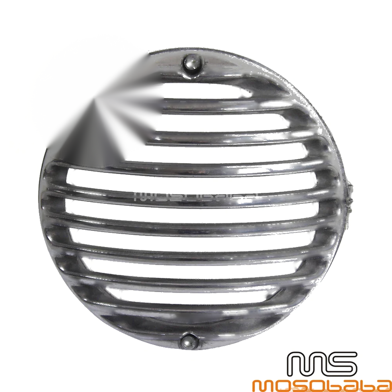 Harley Sportster XL 883 1200 5-3/4" Chrome Headlight Grill Guard (2004-2023)