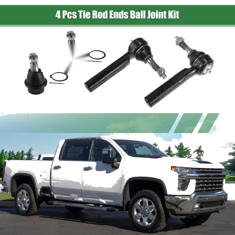 Chevrolet Tahoe 4pcs Front Suspension Kit Tie Rod End