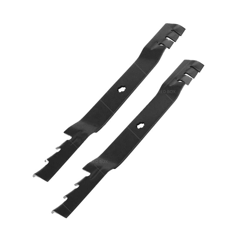 John Deere M154061 M154062 GX22151 42" Toothed Blades