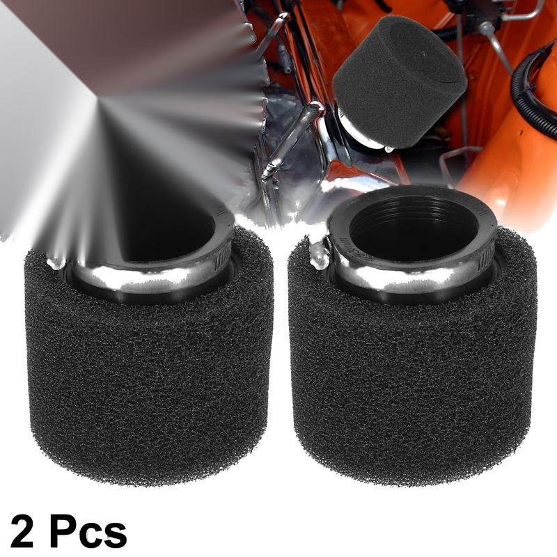 Motorcycle ATV 150cc Engine 2pcs 48mm Straight Air Filter Cleaner