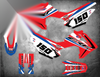 Honda CRF 125 (2013-2018) SLEEK STYLE Custom Graphics Full Kit