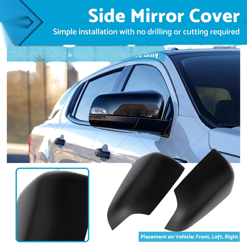 Ford Ranger PX MK PX2 MK2 PX3 MK3 Raptor Mirror Cover Housing Cap (2011-2023)
