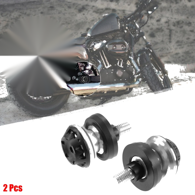 Motorcycle 2 x Swing Arm Spools Aluminum Alloy