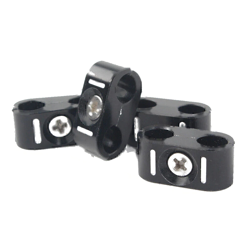 Harley 1984-2023 4x Brake Throttle Cable Clips