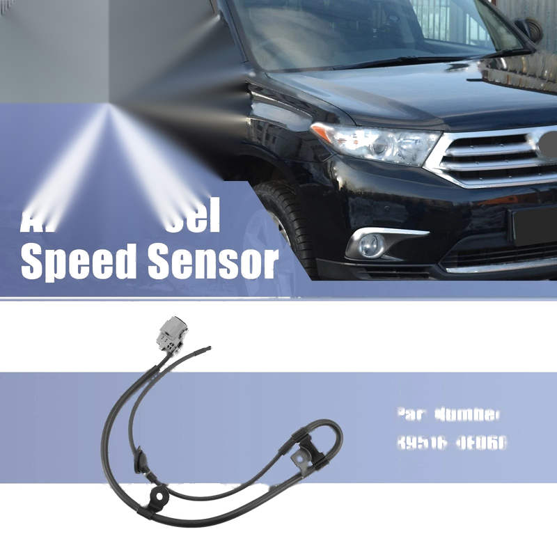 Toyota Highlander Rear Right ABS Wheel Speed Sensor (2009-2013)