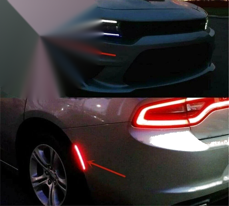 2015-2023 Dodge Charger LED Side Marker Lights (2015-2023)