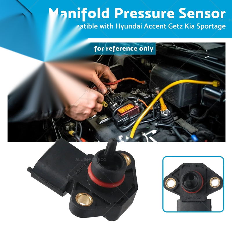 Hyundai Accent, Tucson, Getz, Kia Rio Manifold Pressure Sensor