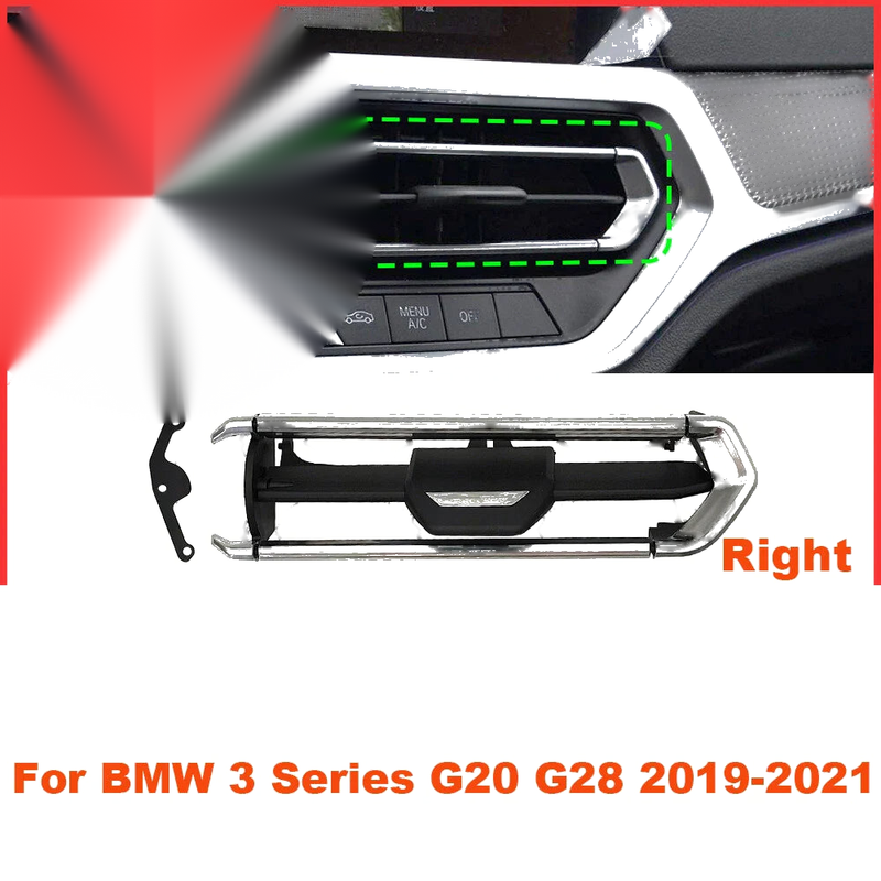 BMW 3 Series G20 G28 Right A/C Vent Grille Clip Repair (2019–2021)