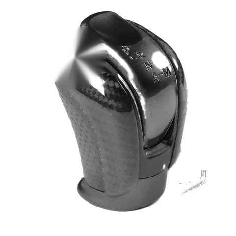 Nissan GTR 2008-2016 Carbon Fiber Gear Shifter Knob Head Side Cover Trim fit