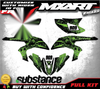 KAWASAKI KXF 450R ATV Quad Bike BEAR STYLE Graphics Kit