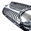Mercedes Benz X253 Silver Diamond Slats Front Grille (2020-2022)