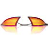 Lexus IS Smoke Lens Bumper Reflector Fog / Signal Lights (2014–2016)
