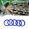 MakeModel Oil Seal / 50x60x10mm / Seal Ring Rotary Shaft Seal TPU High Pressure Blue 5pcs