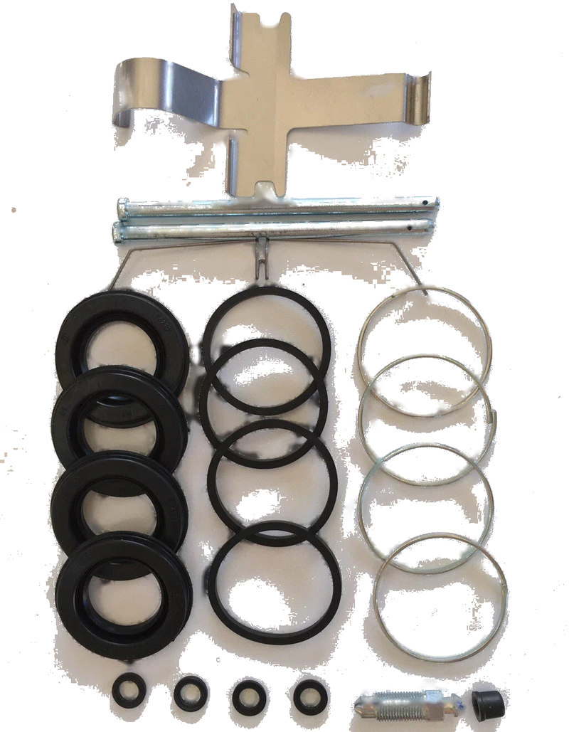TOYOTA 80 SERIES FRONT BRAKE CALIPER OVERHAUL (1993–1993)